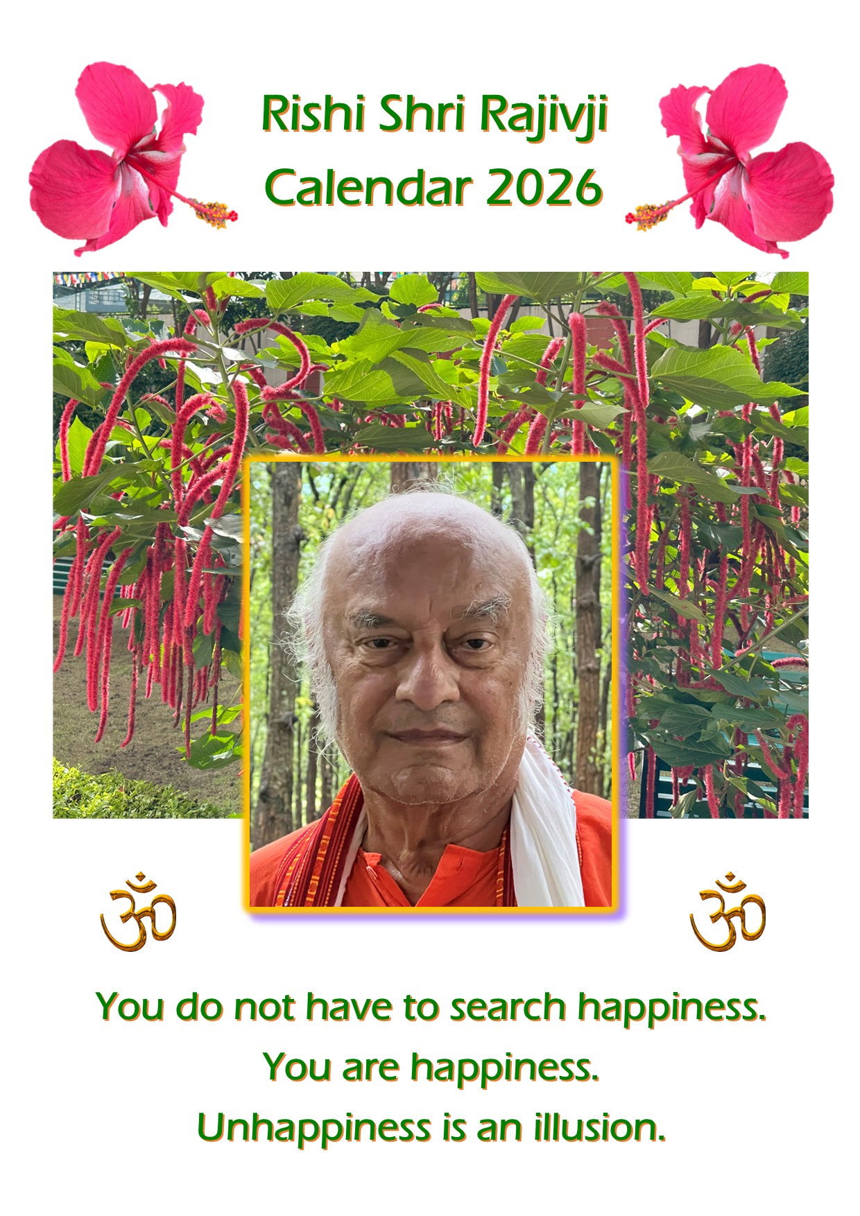 Satsang calendar 2026